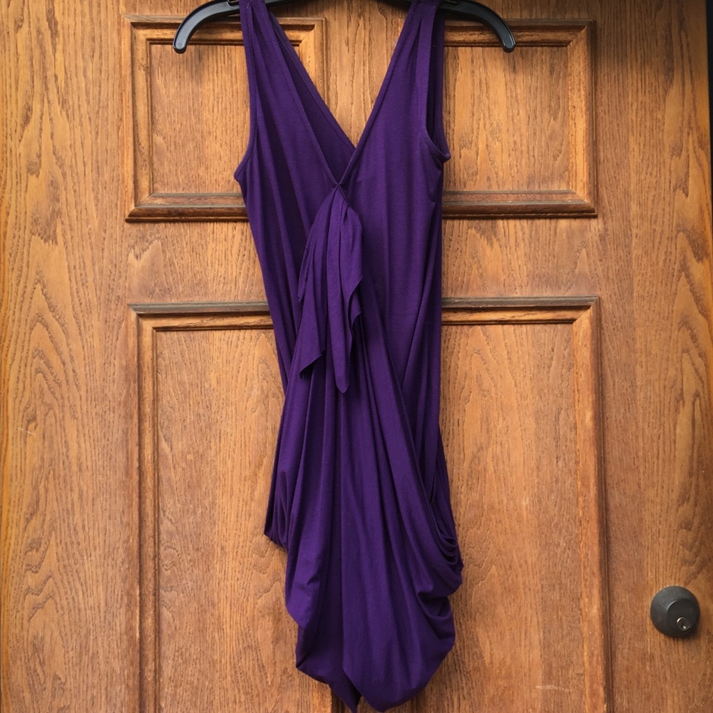 ALICE + OLIVIA Purple Mini dress XS - Picture 3 of 7